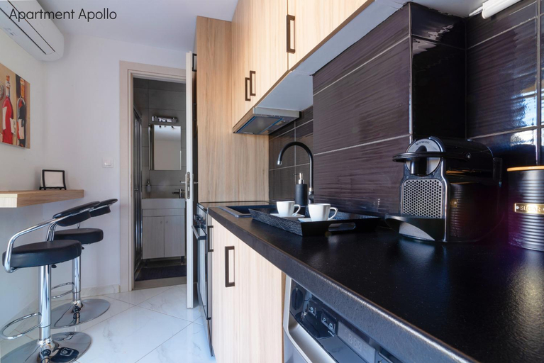 Kitchen 2, Apollo & Artemis by Heloni Apartments, Attica