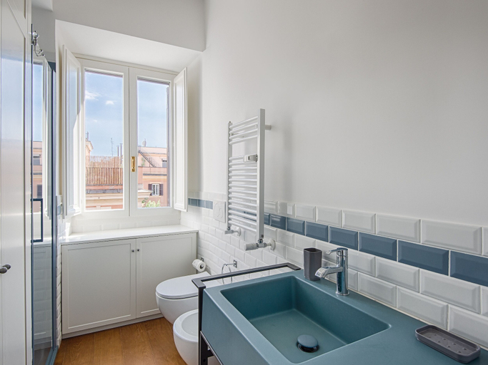 Bathroom 4, Auditorium Elegant Apartment, Rome
