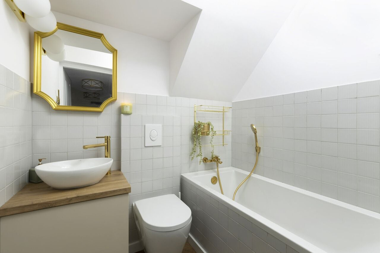 Bathroom, Elite Apartments Długa Prestige, Gdańsk City