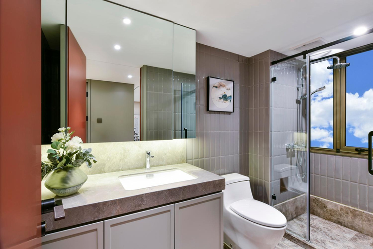 Bathroom 3, Dongsi No 78 Boutique Apartment, Beijing