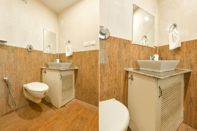 Bathroom, Fabhotel La Volga, North Goa