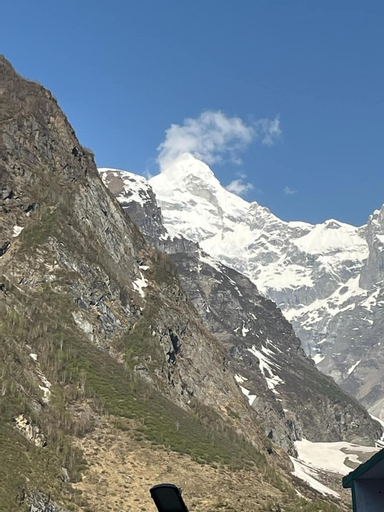 View from property 5, New Hotel Snow Crest, Chamoli