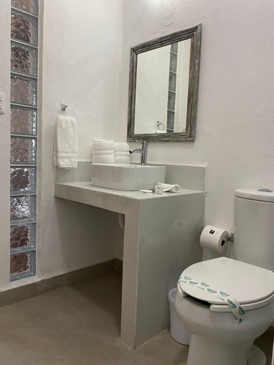 Bathroom 4, Hotel La Lejona, Allende