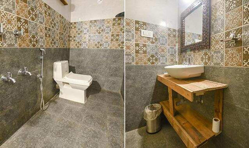 Bathroom 3, Fabexpress The Olive Turtle Homes, North Goa