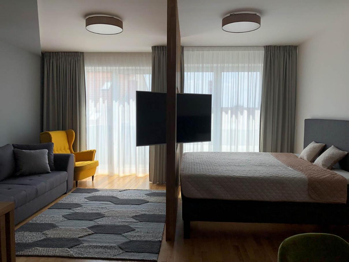 Bedroom 2, Apartment DOWNTOWN, Brno