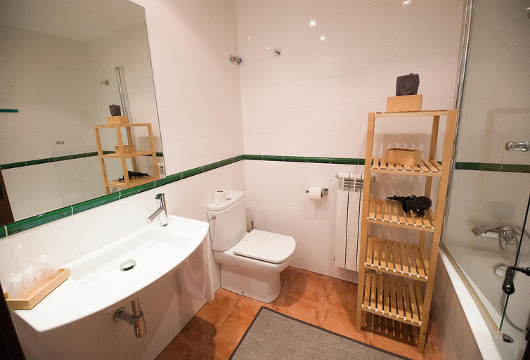 Bathroom, Hotel El Molino, Teruel