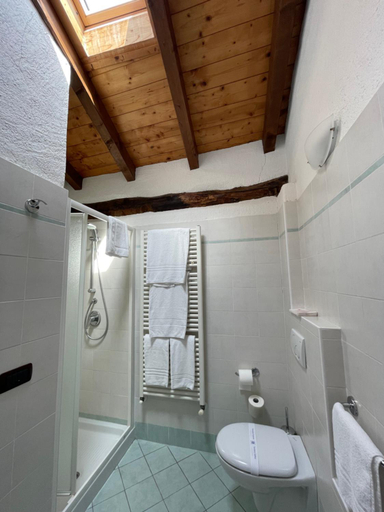Bathroom 3, Hotel La Torre, Como