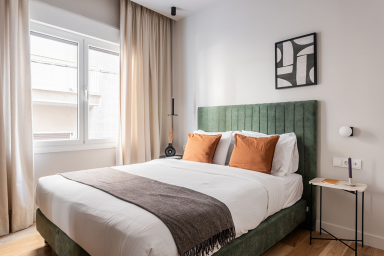 Bedroom 4, Sleek City 1BR Escape in Athens, Attica