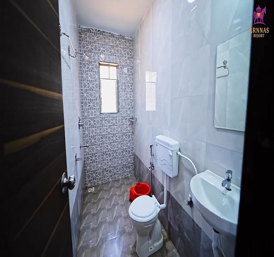 Bathroom 4, Arnnas Resort Diveagar, Raigarh