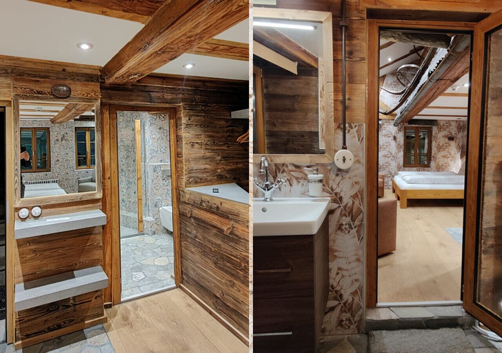 Bathroom 3, Hotel de la Croix Fédérale, Leuk