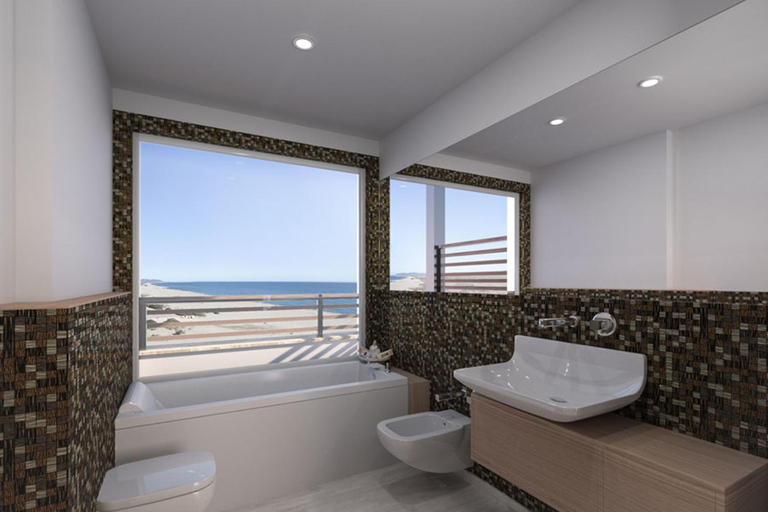 Bathroom 5, Hotel Club Torre Salinas, Cagliari