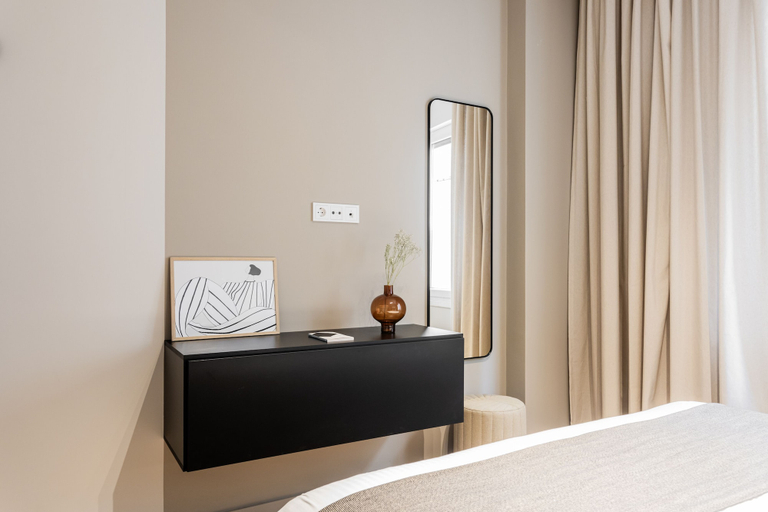 Bedroom 2, Sleek City 1BR Escape in Athens, Attica