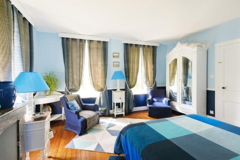 Bedroom 3, Manoir du Clap, Seine-Maritime