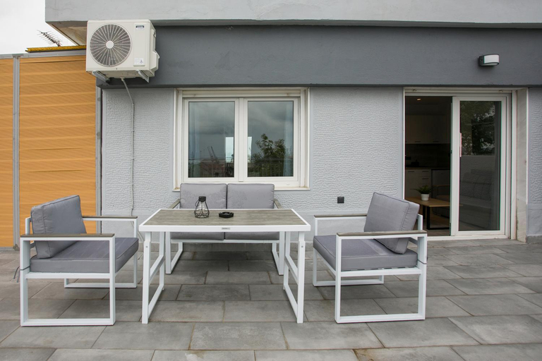 Balcony/terrace 4, White City Stay, Central Macedonia