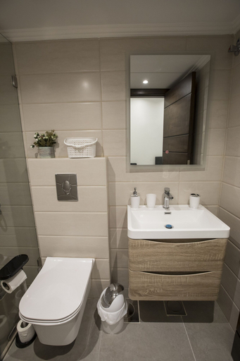 Bathroom, Blue, Beirut