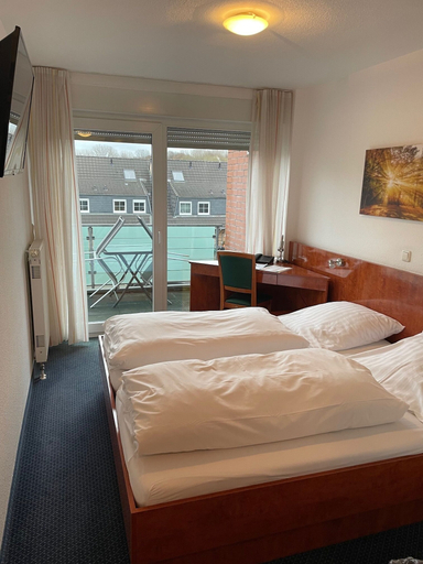 Bedroom 3, Hotel Garni Merkenich, Köln