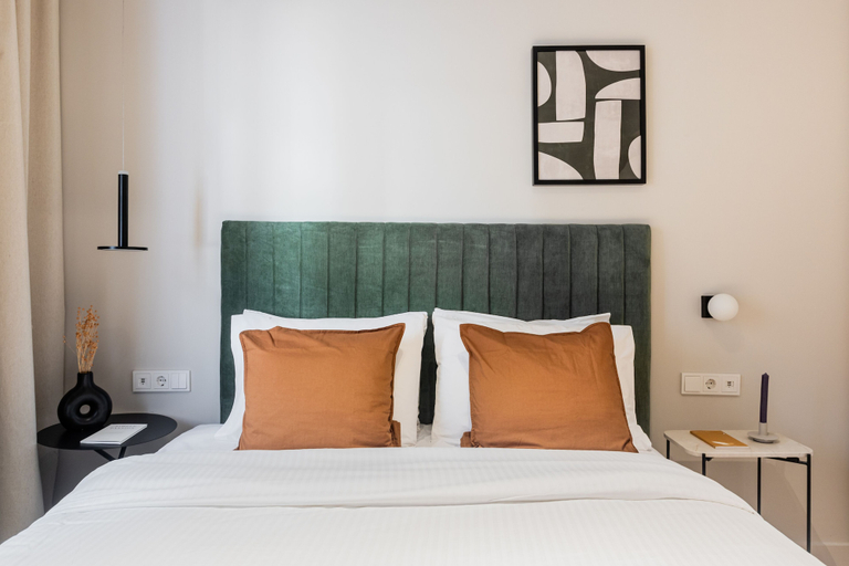Bedroom 3, Sleek City 1BR Escape in Athens, Attica