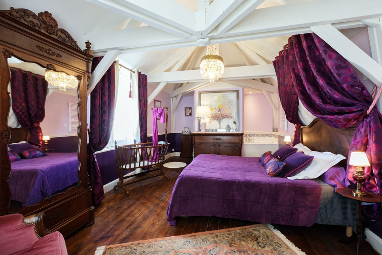 Bedroom 2, Manoir du Clap, Seine-Maritime