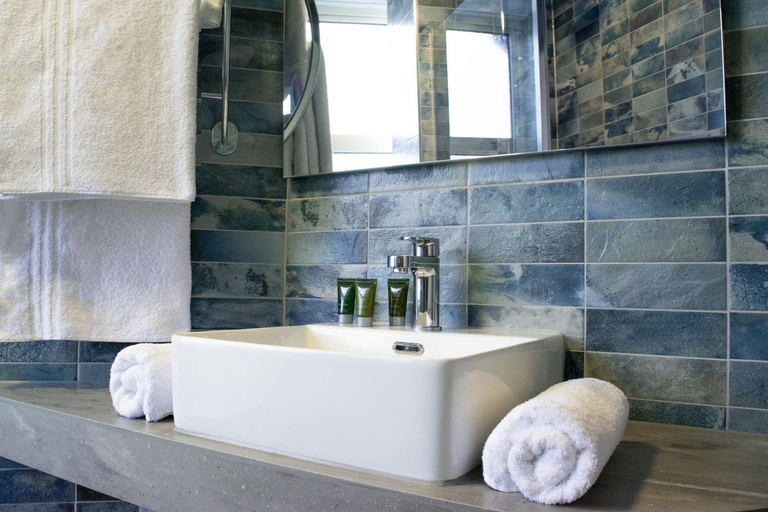 Bathroom 4, The Bournemouth West Cliff Hotel, Poole