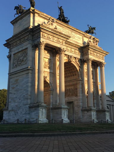 Arco della Pace Corso Sempione, Milano