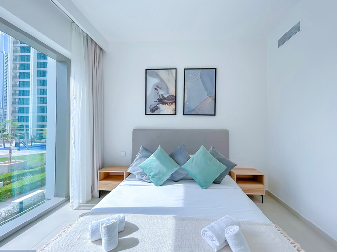 Bedroom 3, Luxury 2B in Downtown Views Balcony and Burj View, Dubai