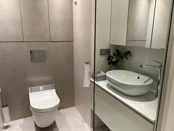 Bathroom 2, Seaside Park apartamenty prywatne z widokiem na morze, Kołobrzeg