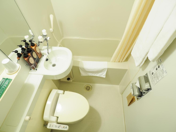 Bathroom 4, Hotel Route Inn Odate Ekiminami, Ōdate