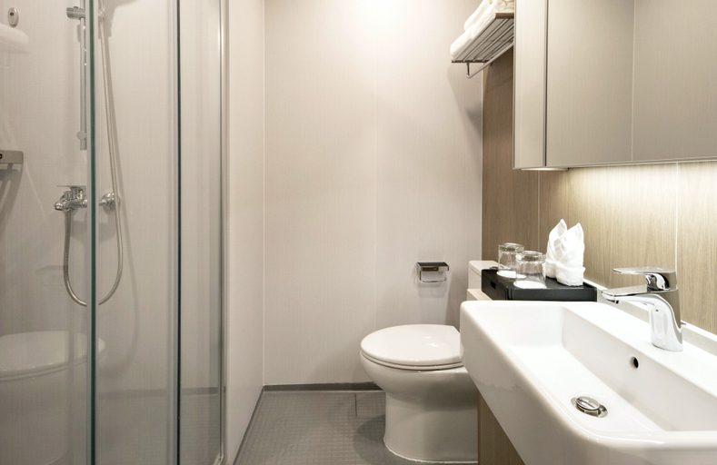 Bathroom 4, CM Serviced Apartment Shenzhen Dongmen, Shenzhen
