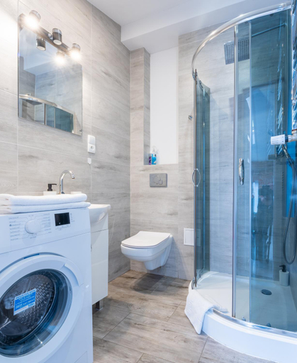 Bathroom, myNEST Apartments RATAJCZAKA, Poznań City