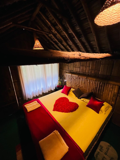 Bedroom 2, Fab - Bamboo Hut with Open Shower, Idukki