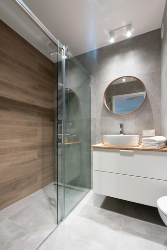 Bathroom 3, Aparthotel Weissa 7, Kraków City