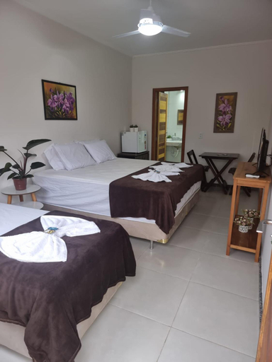 Bedroom, Pousada Canto do Sabia, Piúma