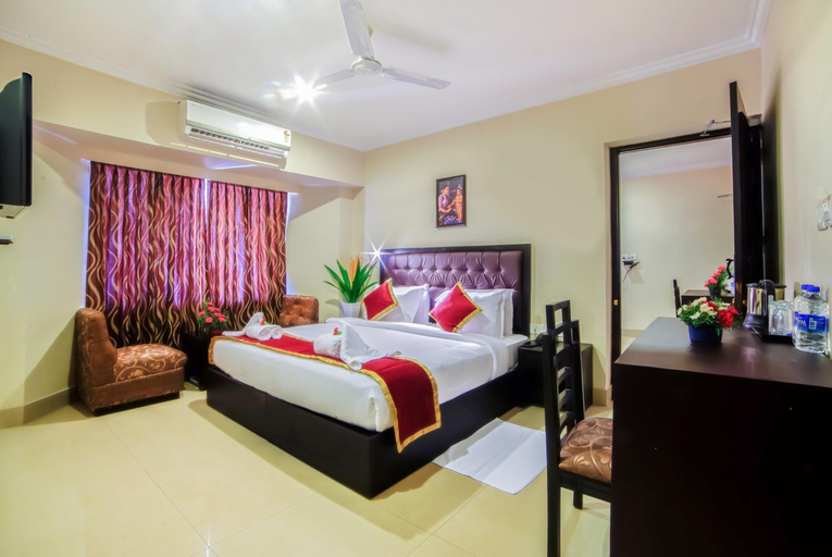 Bedroom 3, Chirag Inn, Thiruvananthapuram