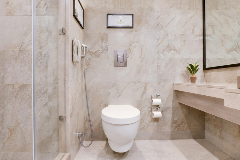 Bathroom 5, Lemon Tree Premier, Mumbai International Airport, Mumbai Suburban