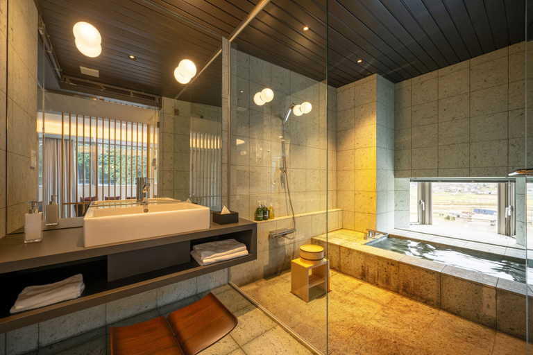Bathroom 3, hotel yutoria fujisato, Fujisato