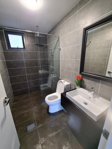 Bathroom 4, Sunway Onsen Suite Tambun Ipoh Mountain View, Kinta