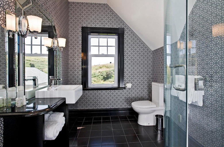 Bathroom 4, Camp Estate at Larnach Castle, Dunedin