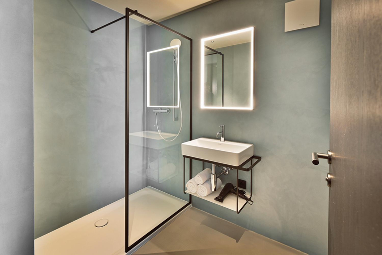 Bathroom 2, Warth52-W52 Apartments, Bregenz
