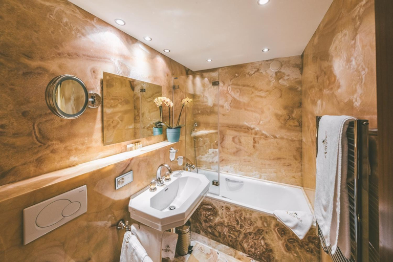 Bathroom 2, Antares Hotel, Visp
