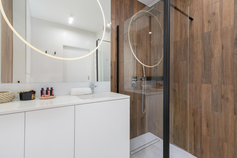 Bathroom 2, Wislane Tarasy Lux Apartments Cracow by Renters Prestige, Kraków City