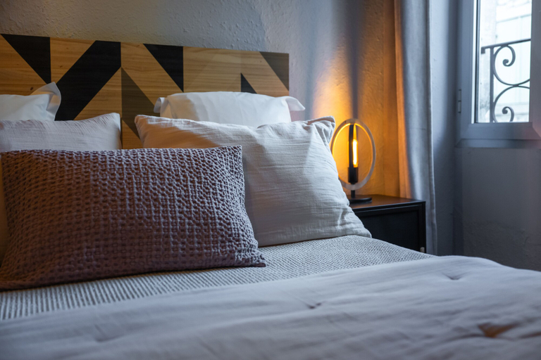 Bedroom 4, Hôtel Restaurant L'Oustaloun, Bouches-du-Rhône