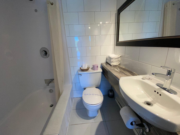 Bathroom 2, Motel Panoramique, Le Fjord-du-Saguenay