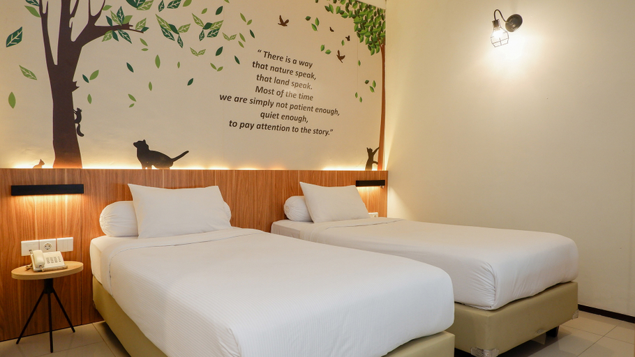 Trio Azana Resort Magelang Room Type - Deluxe Twin Bed