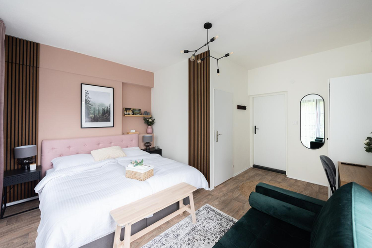 Bedroom 2, Penzion Mezi buky, Děčín