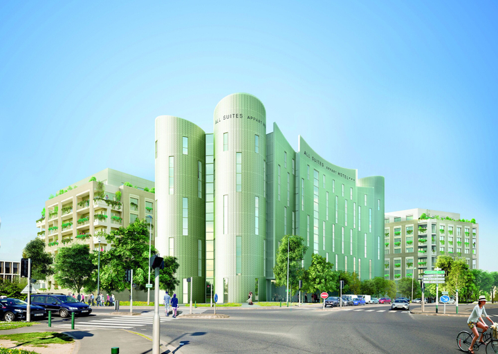 Exterior & Views 2, All Suites Appart Hôtel | Noisy-le-Grand, Seine-Saint-Denis