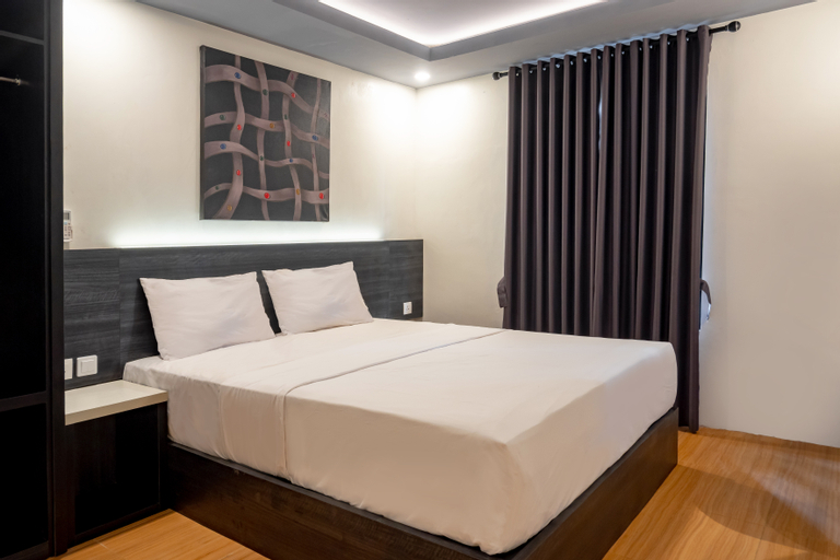 Bedroom 5, By The River Cottage with Private Warm Pool, Sleman