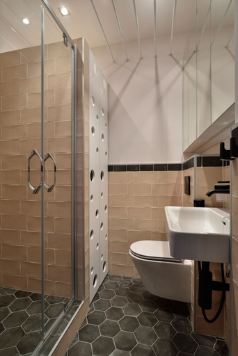 Bathroom 3, Warszawianka Studio, Warsaw