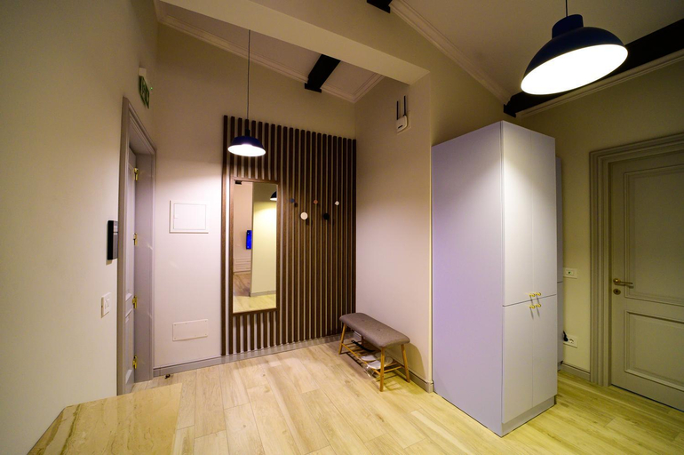Public Area 2, First apartments, Focsani