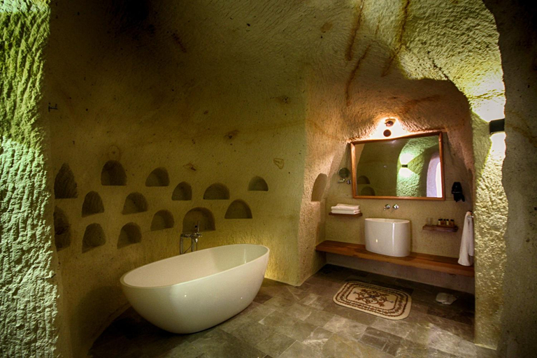 Bathroom 5, 1811 Cave Hotel, Ürgüp