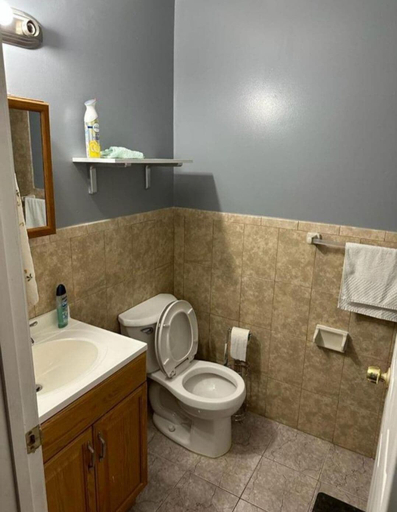 Bathroom, Glamour Room A Near EWR Aiport Penn Stat, Newark